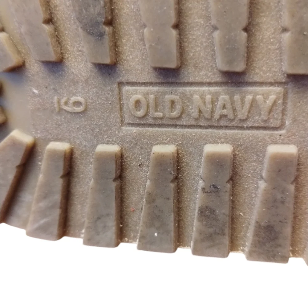 OLD NAVY Water-repellent Hiking Boots Faux Suede 9 Women's Footwear